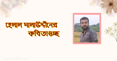 হেলাল সালাহউদ্দীনের কবিতা